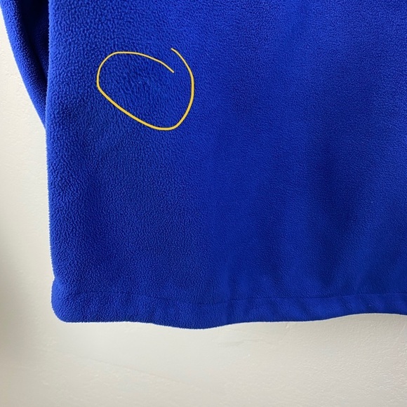 Duluth Trading Fleece Full Zip Blue Gorpcore Outdoor Jacket Men’s Large - Picture 6 of 14